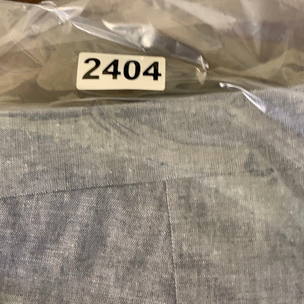 J.Crew Ludlow Slim Pant Men 32x30 (Hemmed to 27) Blue Cotton Linen Somelos H4161 - Picture 11 of 11